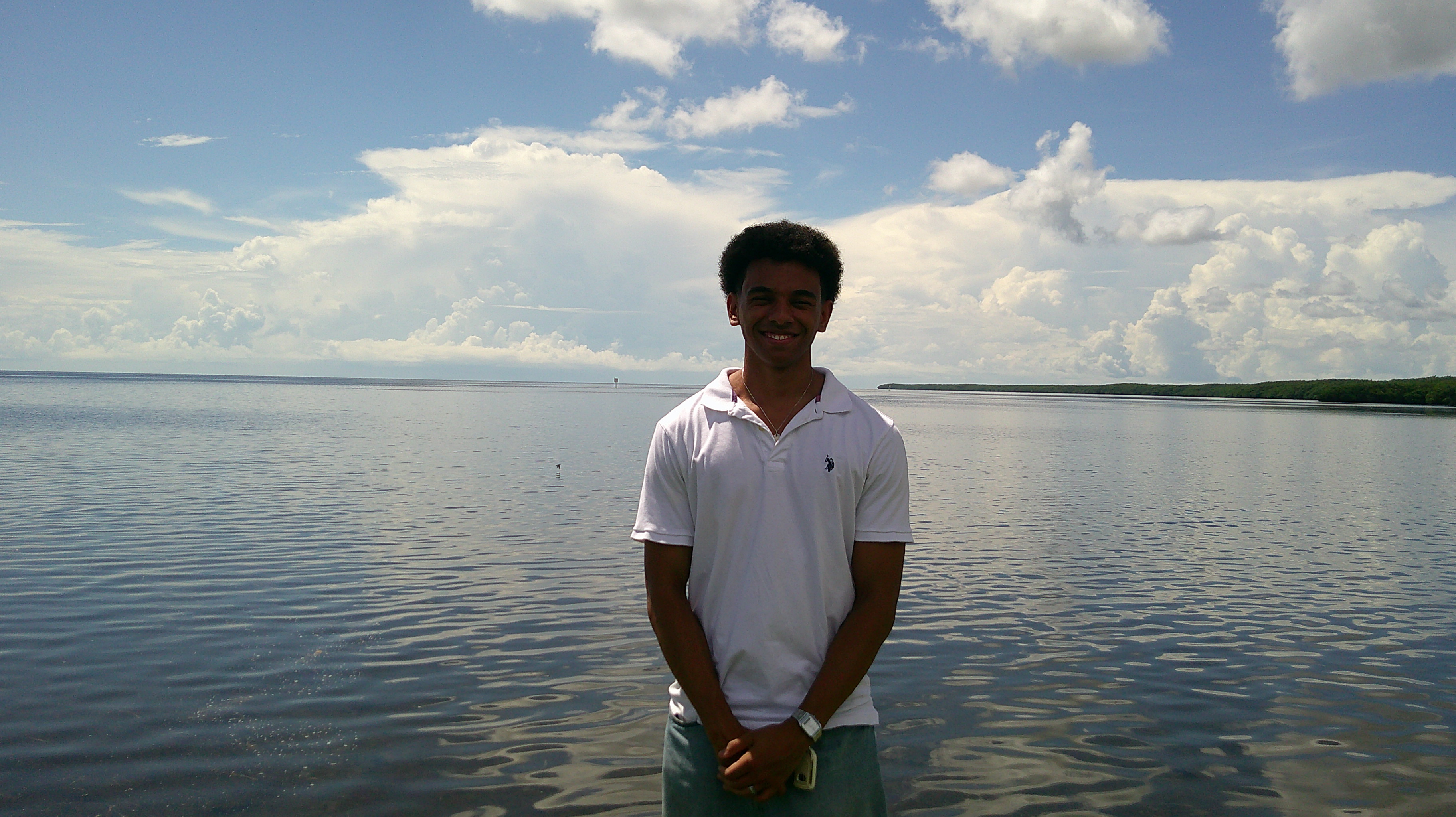 Me in front the ocean